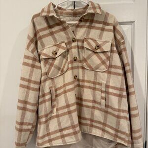 Thread & Supply Plaid Coat